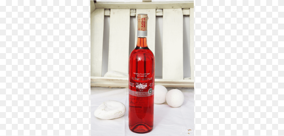 Rose Wine Katogi Averof Red Wine, Alcohol, Beverage, Bottle, Liquor Png Image