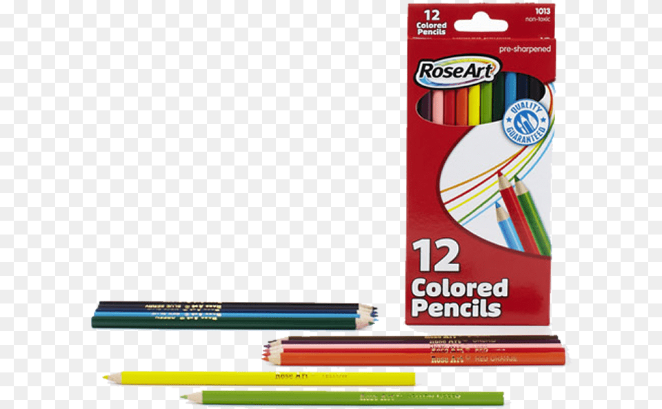 Roseart Colored Pencils, Pencil Free Transparent Png