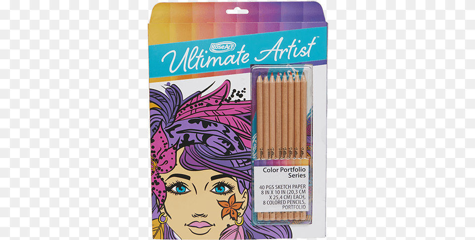 Roseart Ultimate Artist Colored Pencils, Face, Head, Person, Pencil Free Transparent Png