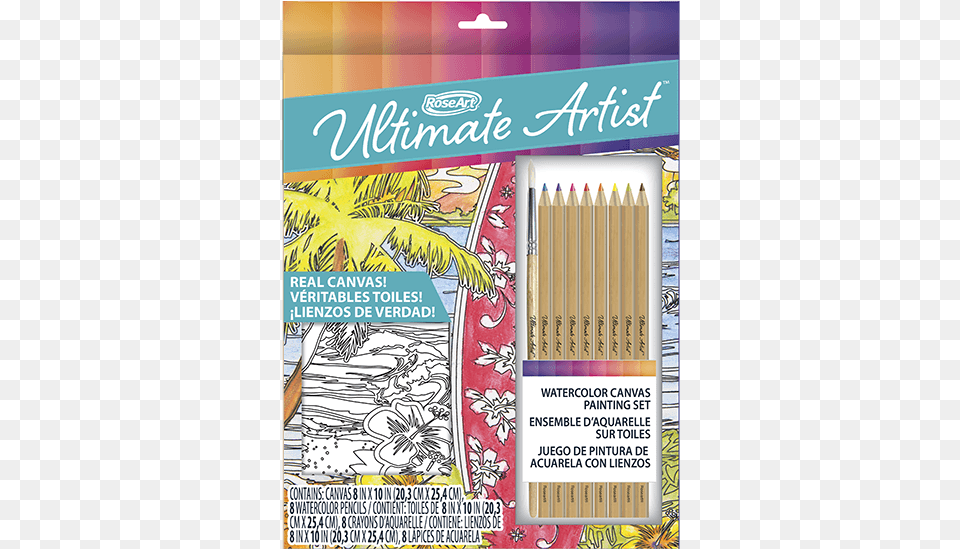 Roseart Ultimate Artist Pixel Dot Painting, Advertisement, Publication, Poster, Book Png Image