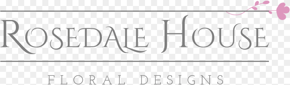 Rosedale House Floral Designs, Text Free Png