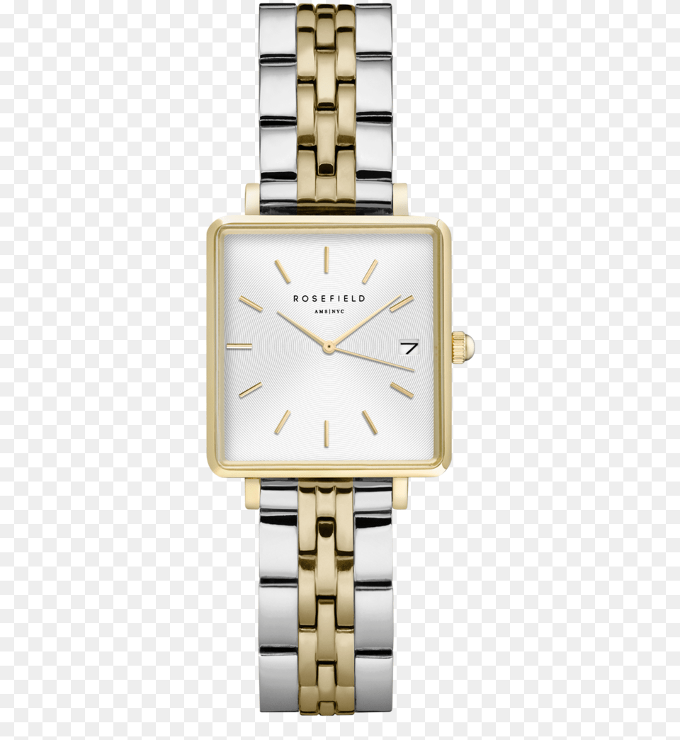 Rosefield The Minnie Boxy Gold, Arm, Body Part, Person, Wristwatch Free Png