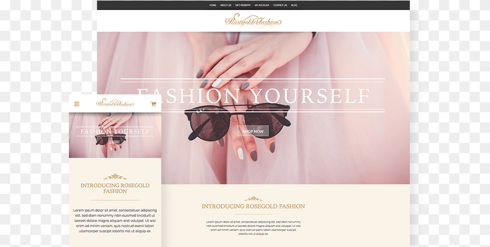 Rosegold Fashion Rose Gold Website Design, Advertisement, Body Part, Finger, Hand Png Image