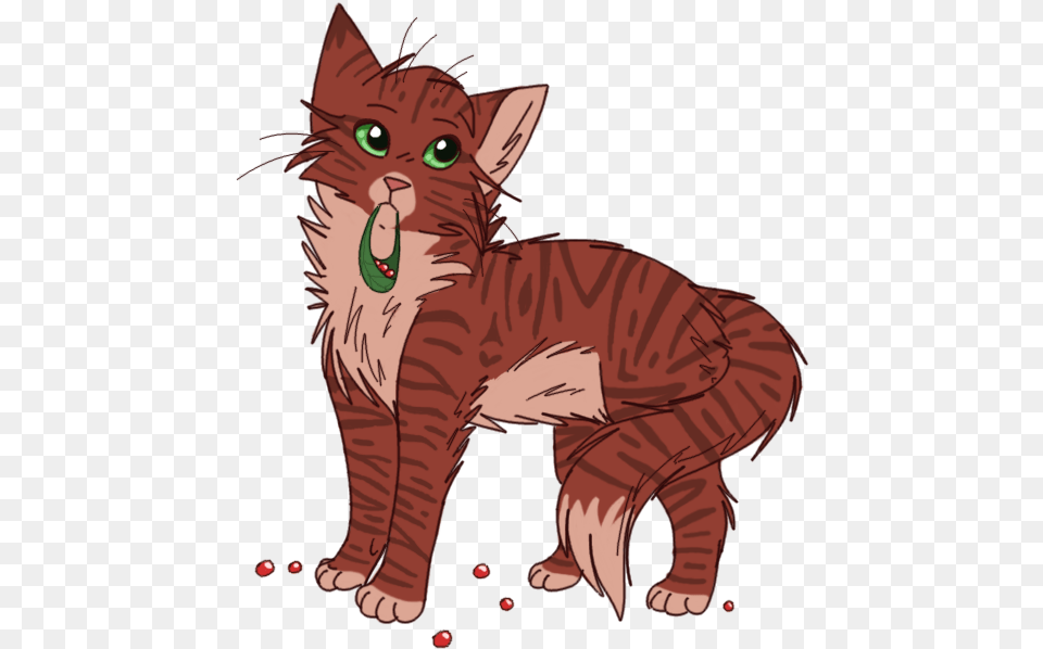 Roseheart Tgf By5 Arualmeow D8dep20 Warrior Cat Oc Red, Animal, Mammal, Pet Png Image