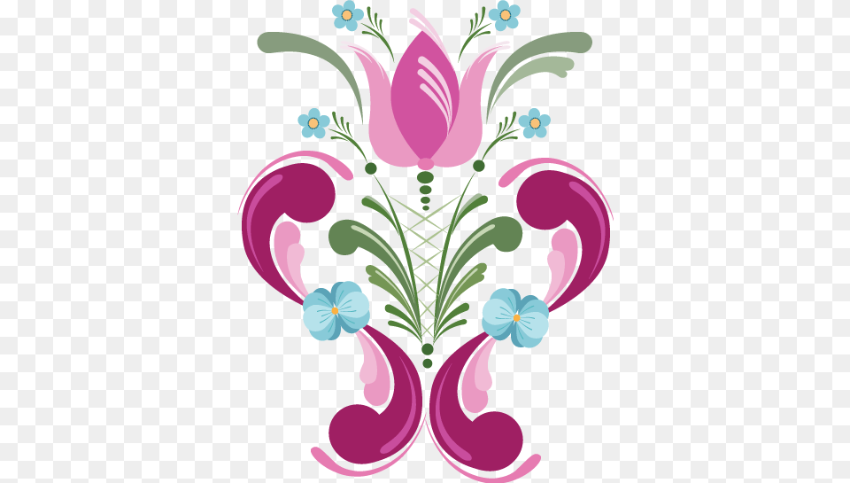 Rosemal Beauties Is A Downloadable Machine Embroidery Design, Art, Floral Design, Graphics, Pattern Free Png