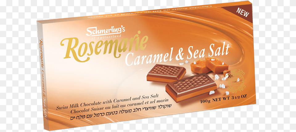 Rosemarie Schmerlings Parve Chocolate, Caramel, Dessert, Food, Advertisement Png Image