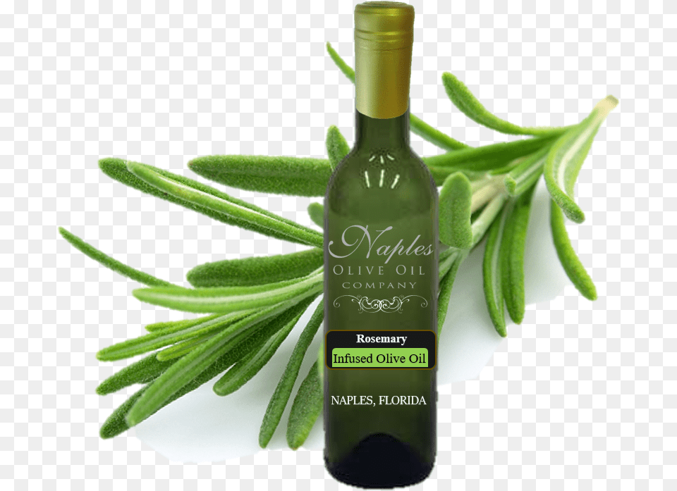 Rosemary Extra Virgin Olive Oil Hyaluronic Acid, Herbal, Herbs, Plant, Bottle Free Png Download