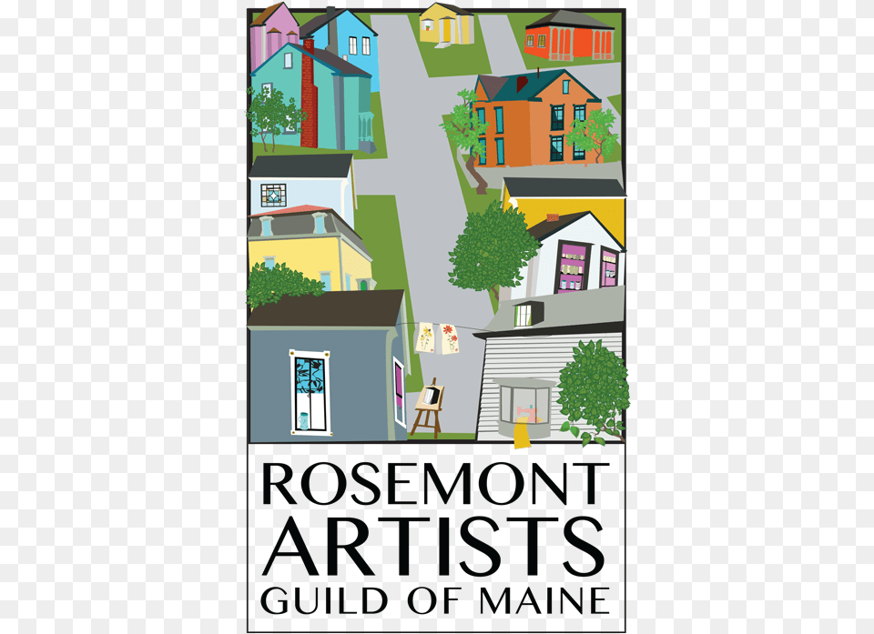 Rosemont Artists Guild, Neighborhood, Plant, Architecture, Housing Png Image