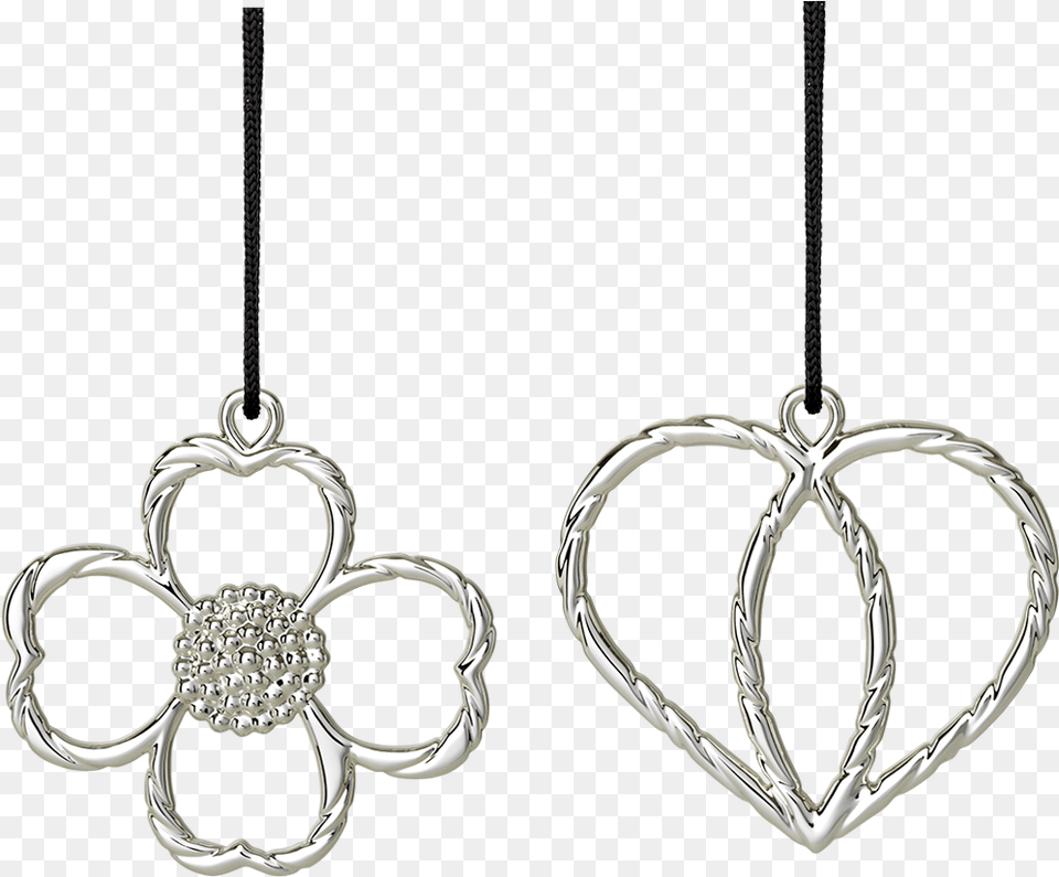 Rosendahl Buttercup And Heart Crown H7 Silver Plated Gold, Accessories, Jewelry, Earring, Necklace Png Image