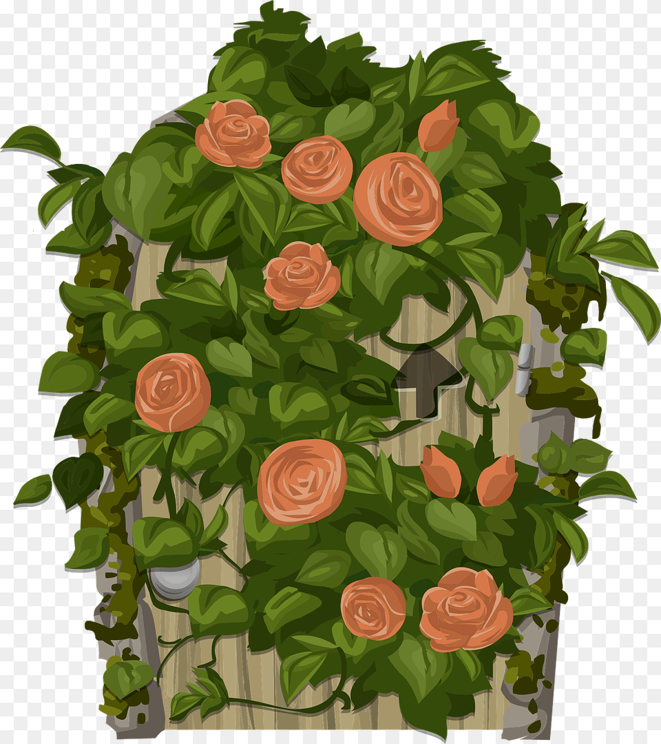 Roses Climbing Transparent, Art, Rose, Potted Plant, Plant Free Png