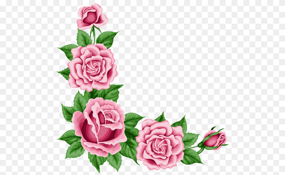 Roses Clip Art Flowers And Decoupage, Flower, Plant, Rose, Pattern Free Png