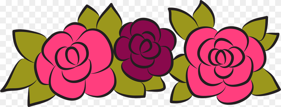Roses Clipart, Art, Plant, Pattern, Graphics Free Png Download