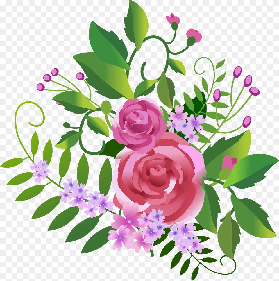 Roses Desgn Clipart, Art, Floral Design, Flower, Graphics Png Image