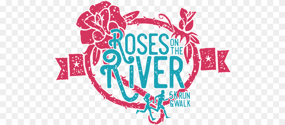 Roses On The River 5k Runwalk Portland Thorns Roses On The River Run, Sticker Free Transparent Png