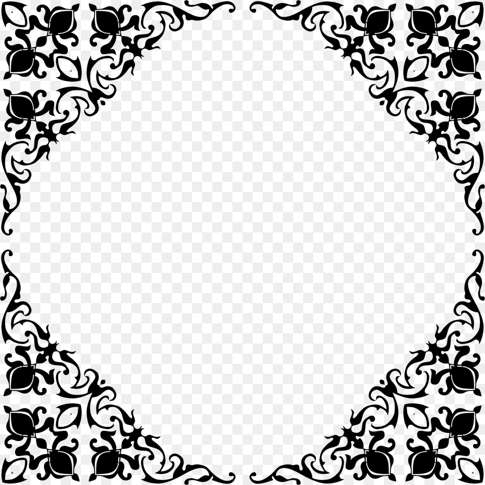 Roses Vector Clipart Black And White Clip Frame For Microsoft Office, Home Decor, Pattern, Rug, Art Png Image