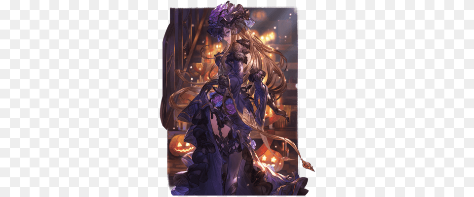 Rosetta Halloween Granblue Fantasy Wiki Granblue Fantasy Rosetta Halloween, Book, Comics, Publication, Adult Free Transparent Png