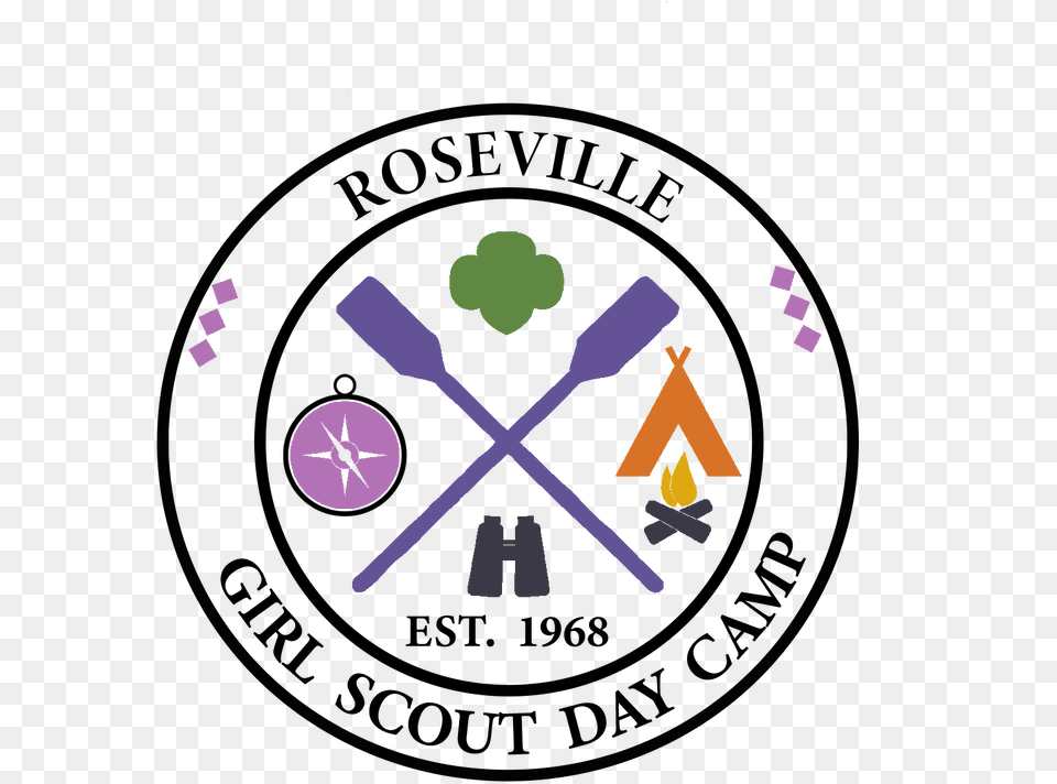 Roseville Girl Scout Day Camp Home Girl Scout Logo Tennessee Work Ethic Diploma, Oars Free Png Download