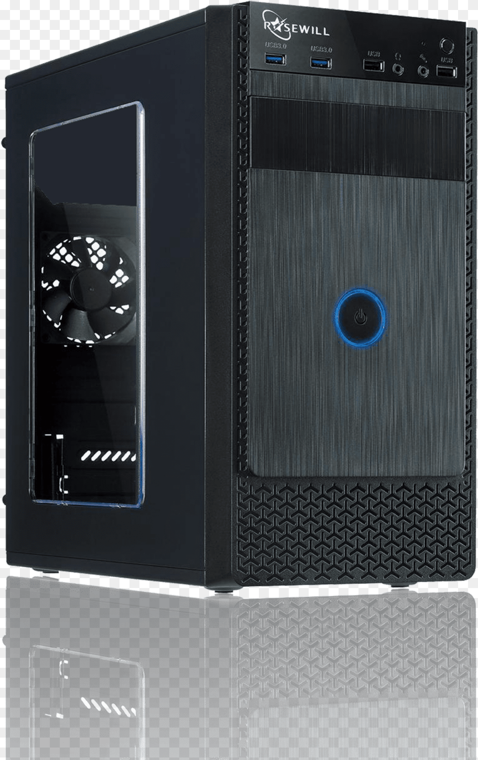 Rosewill Fbm X1 Microatx Mini Tower Case, Electronics, Speaker Png Image