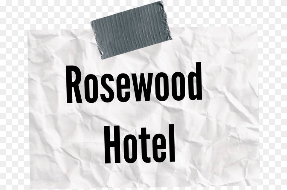 Rosewoodhotel Linens, Aluminium, Bag, Paper, Foil Free Png