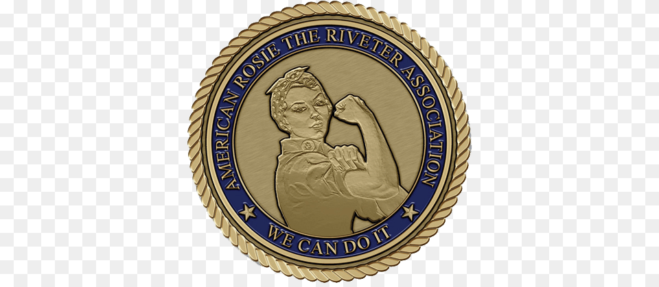 Rosie Riveter Bronze Solid, Badge, Logo, Symbol, Person Png
