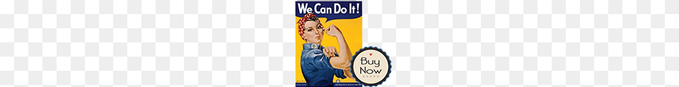 Rosie The Riveter, Book, Publication, Adult, Female Png