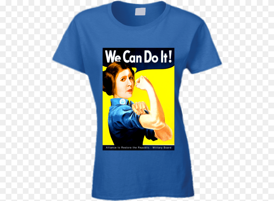 Rosie The Riveter Death, Clothing, T-shirt, Adult, Female Free Png