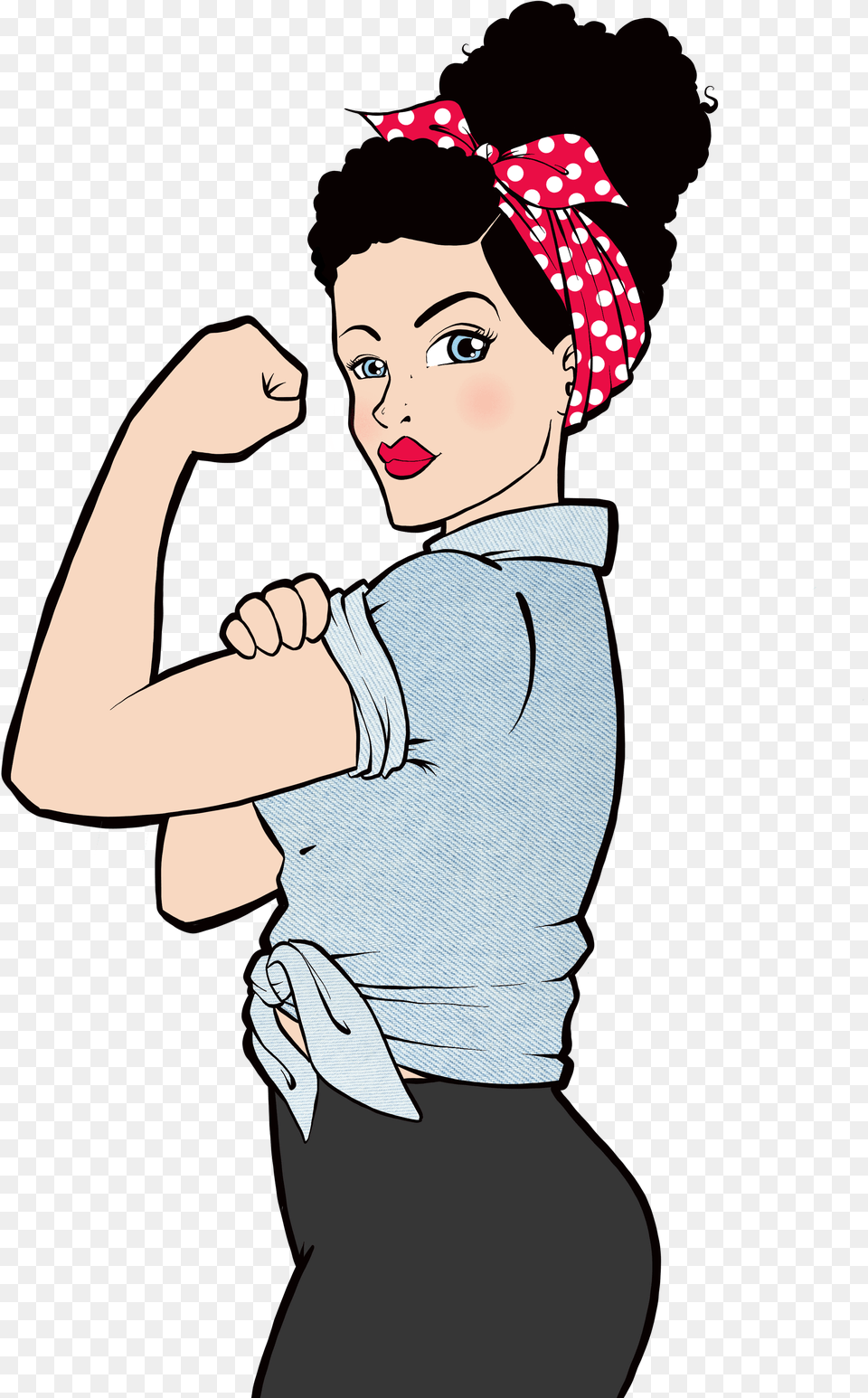 Rosie The Riveter Rosy The Riveter, Baby, Person, Face, Head Free Png