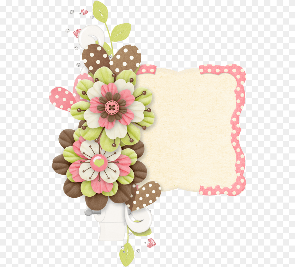 Rosimeri Andrade Pottyanimalgirlclusters Spring Flowers Design Cute Flower Border, Art, Pattern, Graphics, Floral Design Free Transparent Png