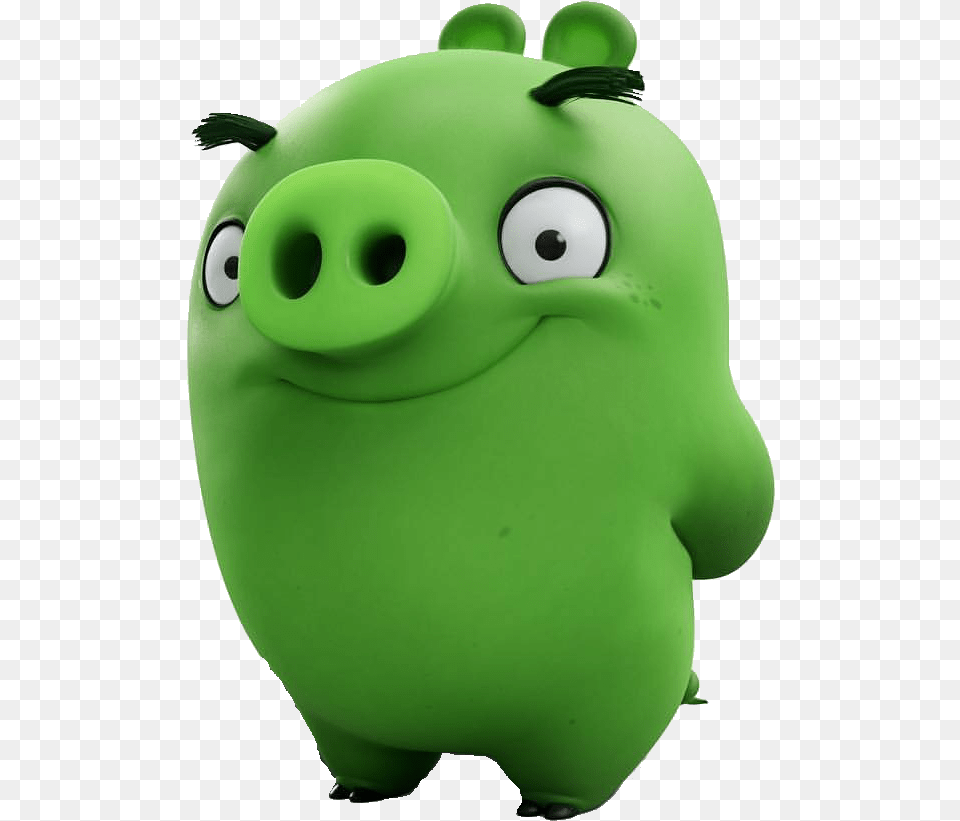 Ross Angry Birds 2016 Pigs, Toy, Piggy Bank, Green Free Transparent Png