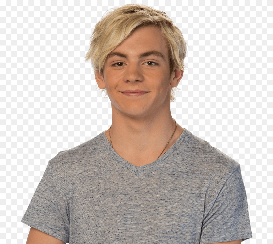 Ross Lynch Backstage Disney Channel Stars With Blonde Hair Male, Head, T-shirt, Clothing, Face Free Png