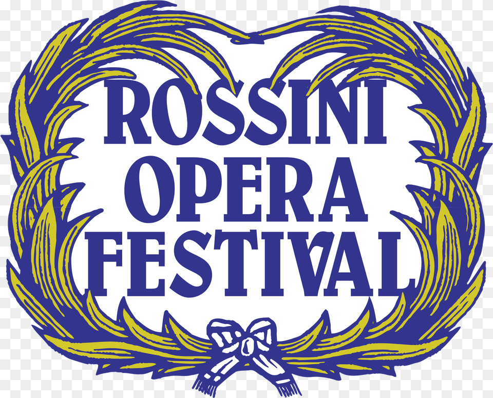 Rossini Opera Festival Logo Logo Rossini Opera Festival, Text, Birthday Cake, Cake, Cream Png