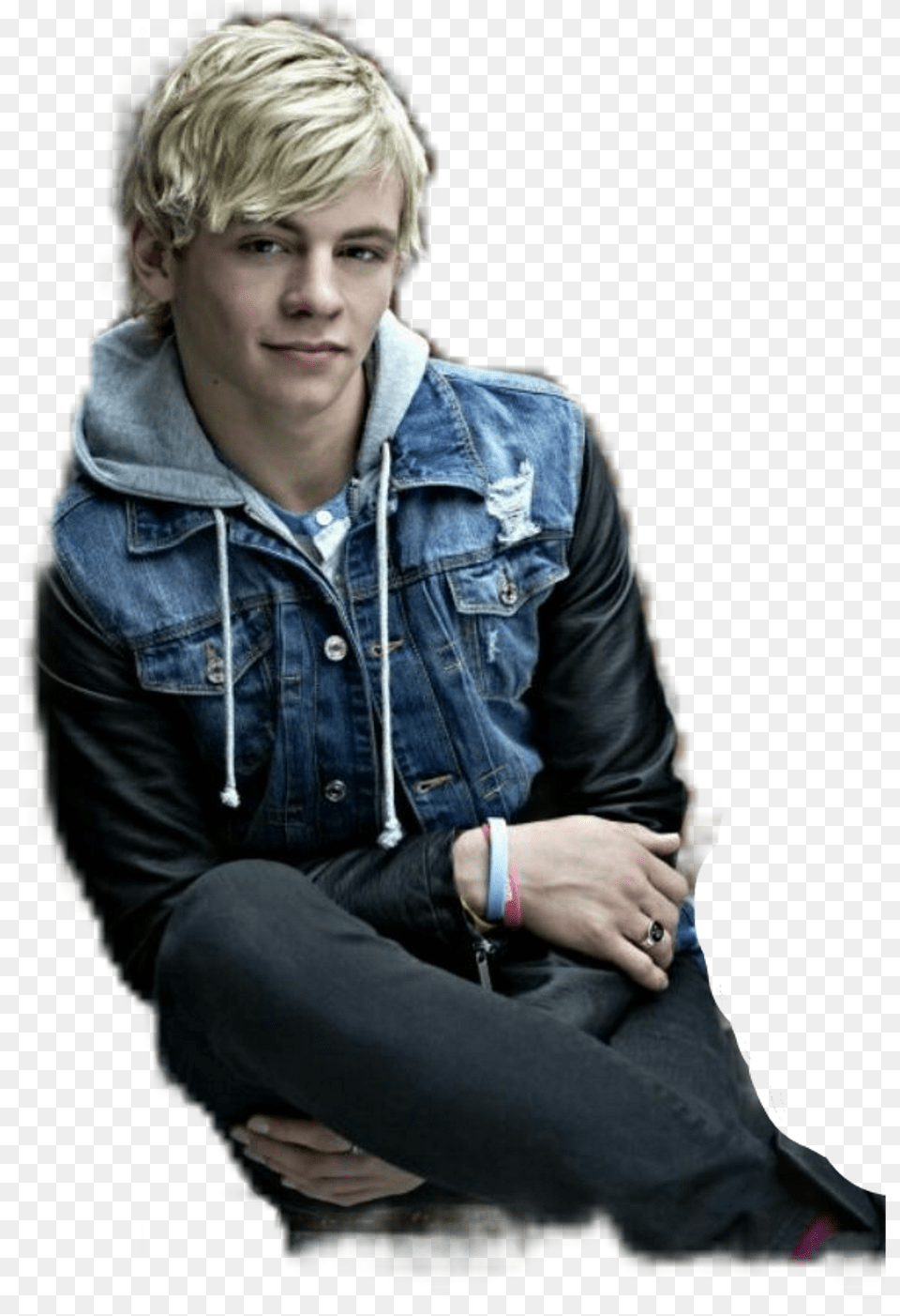 Rosslynch Sticker Old Ross Lynch, Pants, Jacket, Head, Person Free Transparent Png