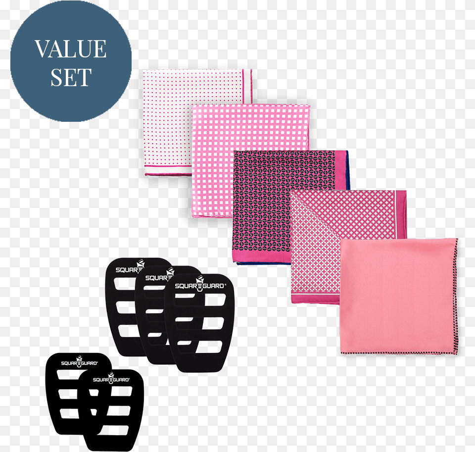 Rosy Pink Pocket Square Set Pocket Square, Cushion, Home Decor Png Image
