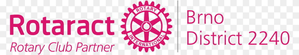 Rotaract Club Brno, Purple, Logo, Machine, Wheel Png
