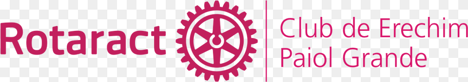 Rotaract Club Erechim Paiol Grande Rotary Club Of Downtown Davao, Machine, Wheel, Logo, Purple Png Image