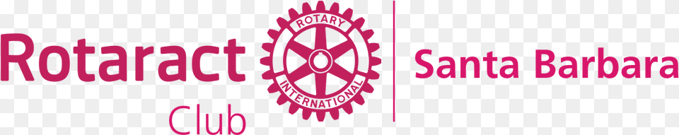 Rotaract Club Of Santa Barbara, Logo, Emblem, Symbol, Machine Free Transparent Png