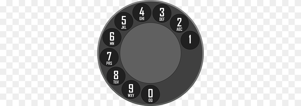 Rotary Electronics, Phone, Disk, Dial Telephone Free Transparent Png