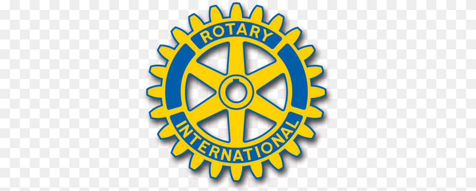 Rotary Celebrates 70 Years In Salmon Arm Amp The Shuswap Rotary International Logo, Badge, Symbol, Emblem, Dynamite Png Image