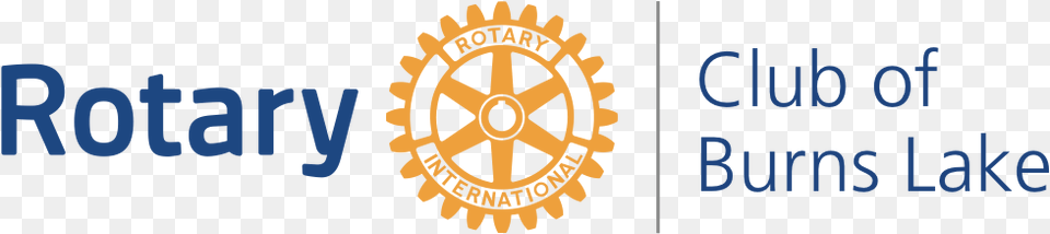 Rotary Club Of Burns Lake Logo Club Rotary Vector, Badge, Machine, Symbol, Wheel Png