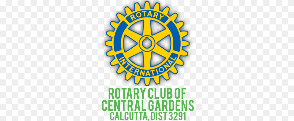 Rotary Club Of Central Gardens Rotary International, Logo, Symbol, Badge Png Image