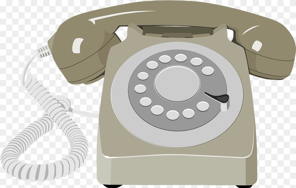 Rotary Dial Telephone Retro Corded Phone, Electronics, Dial Telephone, Smoke Pipe Free Transparent Png