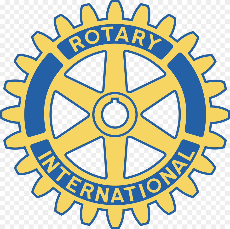 Rotary International Logo Transparent Rotary Club Logo, Badge, Symbol, Emblem Free Png