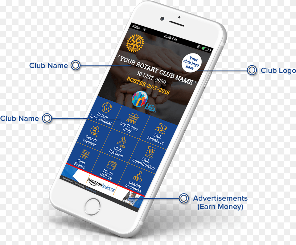 Rotary Ios Android App Iphone, Electronics, Mobile Phone, Phone Png Image