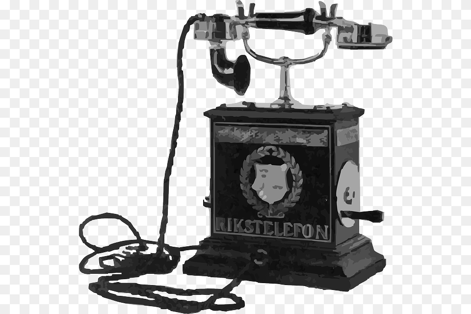 Rotary Phone History Of The Telephone, Electronics, Device, Plant, Lawn Mower Png