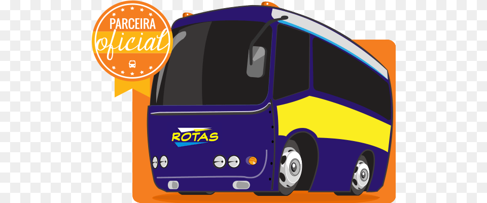 Rotas Do Tringulo Bus Company Bus, Transportation, Vehicle, Tour Bus, Car Free Png Download