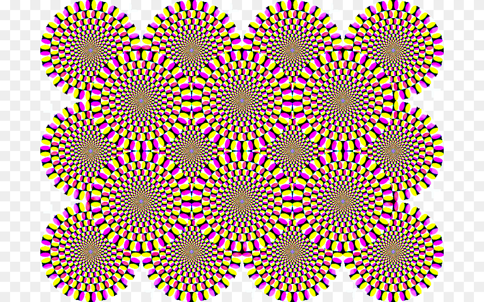 Rotating Circles Illusion, Pattern, Chandelier, Lamp, Art Png Image