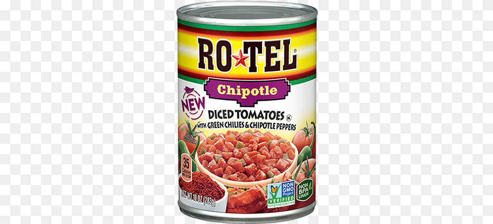 Rotel Chipotle, Aluminium, Can, Canned Goods, Food Free Png Download