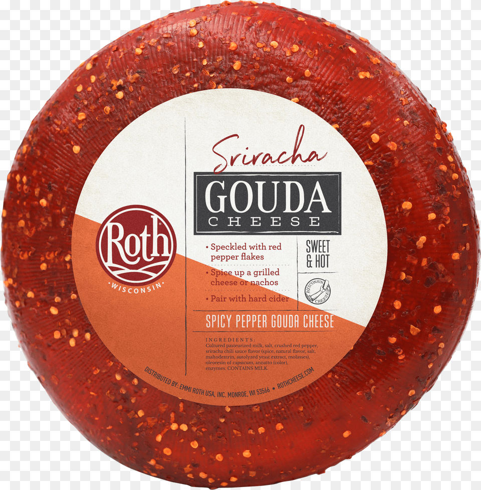 Roth Sriracha Gouda Wheel Png