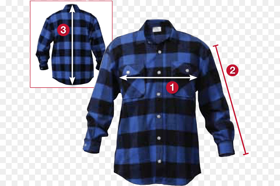 Rothco Flannel Shirts Size Chart Flannel Shirt Size Chart, Sleeve, Long Sleeve, Dress Shirt, Clothing Free Png Download