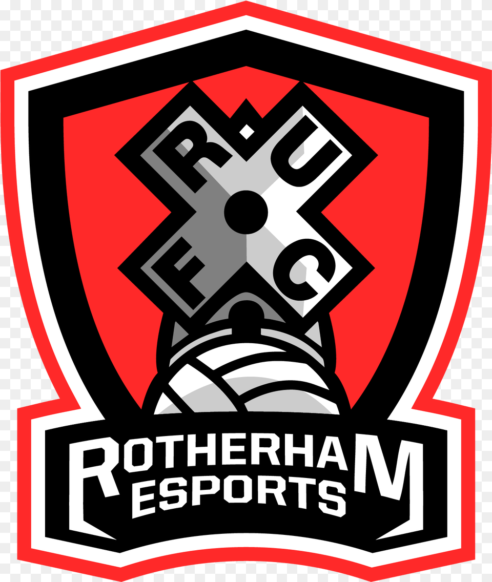 Rotherham United Badge Rotherham United Fc, Emblem, Symbol, Logo, Food Free Png